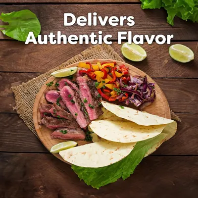 Communicates that the product delivers genuine, authentic taste to reassure shoppers about quality and flavor experience.