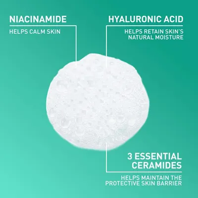 Breaks down the key ingredients in the product and their specific skincare benefits, helping shoppers understand what the product contains and how each component contributes to skin health.