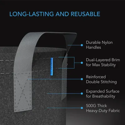This image breaks down the physical construction and material components of the product to demonstrate its durability and quality craftsmanship, reassuring shoppers that it is long-lasting and…