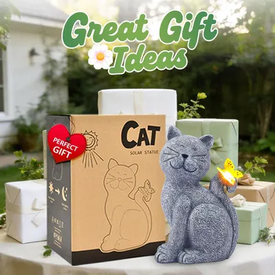 Positions the product as a perfect gift idea, using gift-wrapped boxes and 'Great Gift Ideas' messaging to appeal to shoppers looking for presents.
