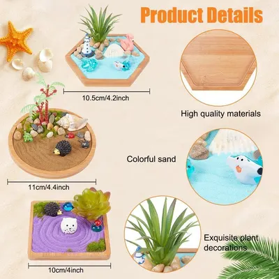 This image showcases multiple distinct product features and benefits in a segmented layout, highlighting the quality materials, decorative elements, and size specifications to help shoppers…
