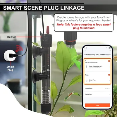 Demonstrates how to set up an automated safety feature using a Tuya smart plug to control an aquarium heater based on temperature conditions, providing peace of mind for aquarium owners. Highlights…