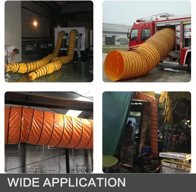 Demonstrates the product's versatility by showing it in multiple real-world applications including emergency response, industrial ventilation, construction, and event management to reassure shoppers…