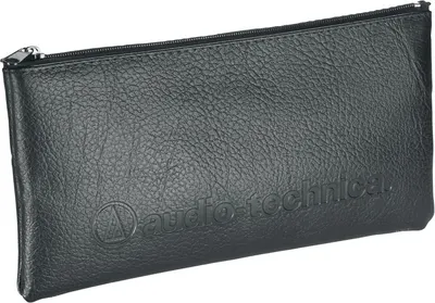 Provides a clean, catalog-style view of the Audio-Technica carrying case to show its design, texture, and branding without distractions.