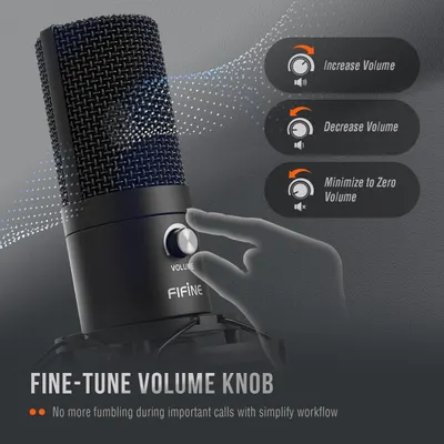 Demonstrates how to use the fine-tune volume knob with three different adjustment options, simplifying the workflow for users during calls. Highlights the precision volume control feature that…