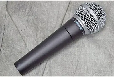 Provides a clean, catalog-style view of the microphone product on a neutral background with no text or design elements, allowing shoppers to see the product clearly.