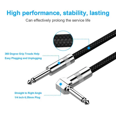 Breaks down the physical components and construction of the audio cable to show shoppers the quality materials and thoughtful design features that contribute to durability and ease of use.