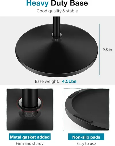 Breaks down the physical components of the base to show shoppers the quality construction details, including the metal gasket for firmness and non-slip pads for stability. Highlights multiple…
