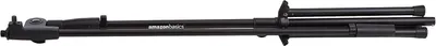 Provides a clean, catalog-style view of the collapsed tripod to show its compact form and build quality without distractions.