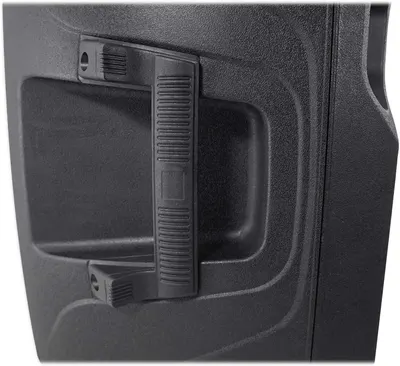 Highlights the physical grip features and ergonomic design elements of the product to show how it's structured for secure handling and comfort.