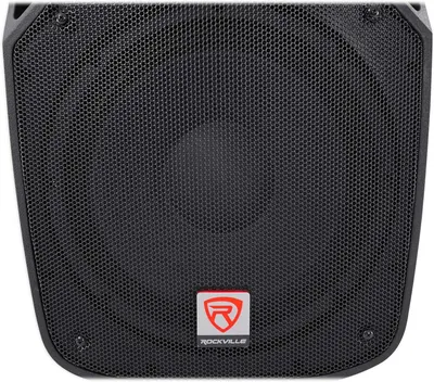 Provides a clean, catalog-style product image showing the speaker's front grille and brand logo without distractions, allowing shoppers to see the product clearly.