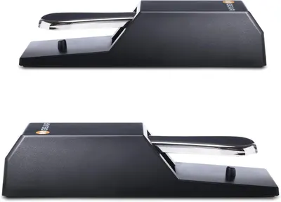 Provides a clean, catalog-style view of the knife sharpener from multiple angles to help shoppers understand the product's physical appearance and design.