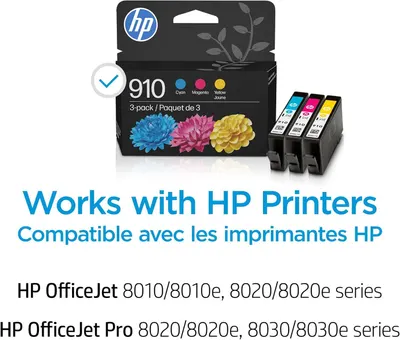 Communicates which HP printer models this ink cartridge is compatible with, helping shoppers confirm the product will work with their specific printer.