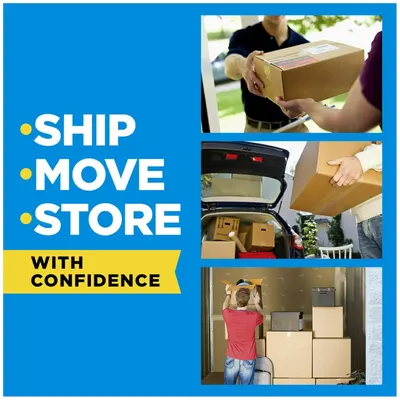Demonstrates the product's versatility across three distinct scenarios—shipping packages, moving belongings, and storing items—to show shoppers it can handle various needs with confidence.