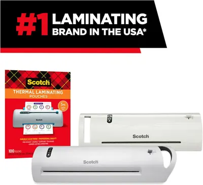 Communicates brand leadership and market dominance to build trust and credibility with shoppers by positioning Scotch as the top laminating brand in the USA.