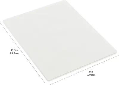 Communicates the exact physical dimensions of the product (11.5in x 9in) to help shoppers understand the size and ensure it fits their needs.