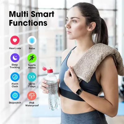 Showcases the smartwatch's comprehensive feature set across health tracking, fitness, utility, and durability to demonstrate its versatility and value as an all-in-one wearable device.