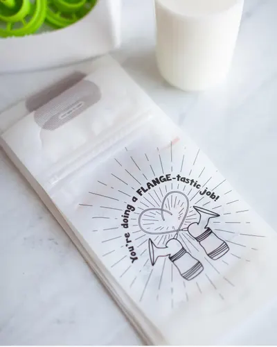 Communicates a fun, encouraging message to reassure the shopper that they're doing a great job, building emotional connection and brand personality.