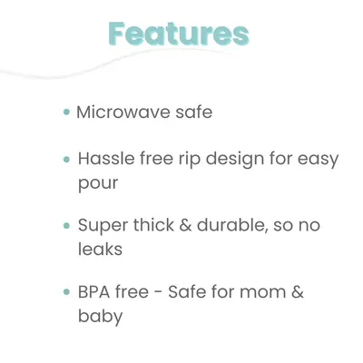 Communicates multiple key product benefits in a bulleted list format to reassure shoppers about safety, convenience, and durability features.