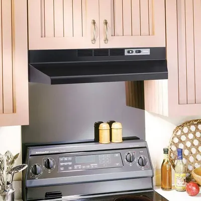 Demonstrates the product installed in a real kitchen environment to help shoppers visualize how it looks in their own home.