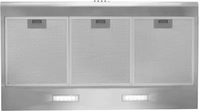 Displays the product in a clean, catalog-style format on a white background with no text or design elements, allowing shoppers to see the physical appearance and design of the range hood.