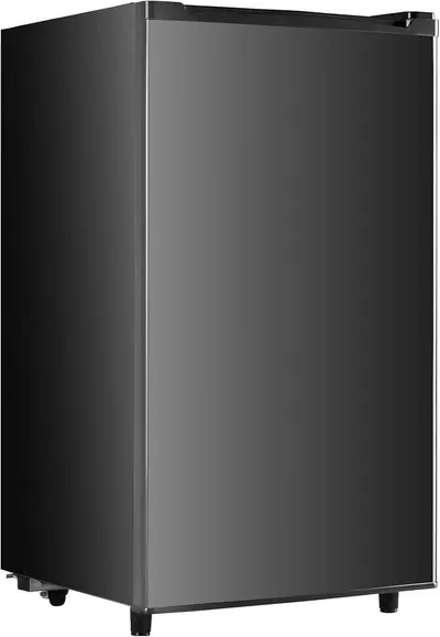 Provides a clean, catalog-style view of the mini refrigerator on a white background with no distractions, allowing shoppers to see the product's appearance and design clearly.