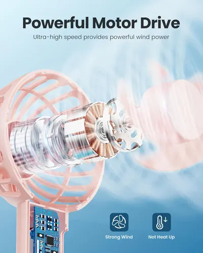 Showcases the internal motor and mechanical components of the fan to demonstrate the engineering quality and explain how the ultra-high speed motor delivers powerful wind performance. Highlights…