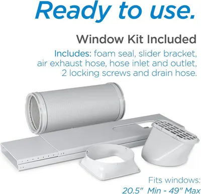 Communicates that the product comes ready to use with all necessary installation components included, reassuring shoppers they won't need to purchase additional parts separately.