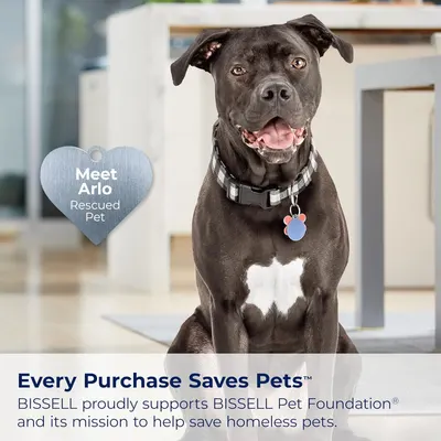 Communicates the brand's commitment to animal welfare and social responsibility by highlighting their partnership with BISSELL Pet Foundation to save homeless pets, building emotional connection and…
