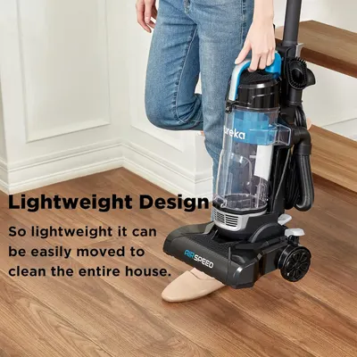 Demonstrates that the vacuum is lightweight and easy to carry throughout the home, emphasizing convenience and ease of use for everyday cleaning.
