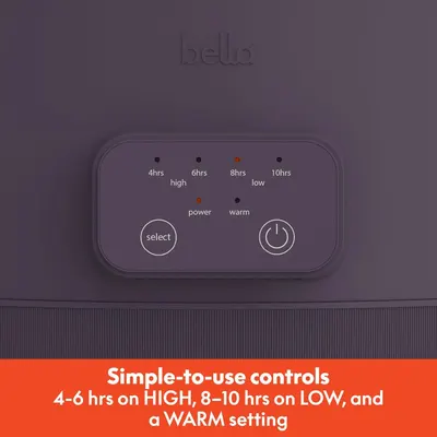 Demonstrates how to operate the product's control panel, showing the timer options (4-10 hours), power settings (high/low), and warm mode to reassure shoppers that the product is easy to use.