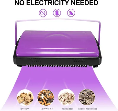 Demonstrates the product's versatility by showing it can clean up multiple types of debris (garbage, cigarette ends, wastepaper, melon seeds), reassuring shoppers of its broad utility. Highlights…