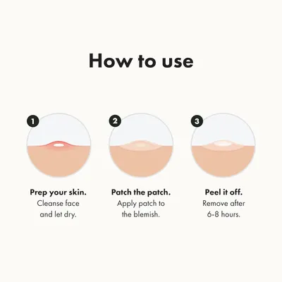 Provides clear step-by-step instructions on how to properly apply and use the skincare patch product, making it easy for shoppers to understand the application process.