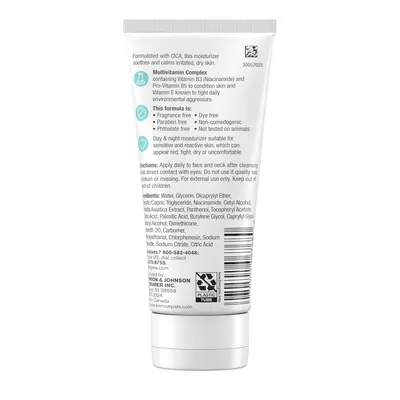 This image breaks down the product's key ingredients and formula characteristics using icon-based callouts to help shoppers understand what's inside and why it's beneficial for sensitive, reactive…