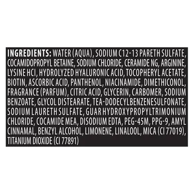 Provides complete ingredient disclosure to reassure shoppers about product composition and allow them to make informed decisions based on ingredient preferences or sensitivities.