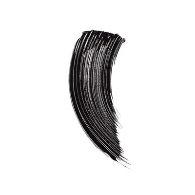 Shows the actual mascara texture and color payoff to help shoppers visualize the product result on lashes.