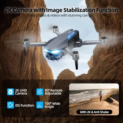 Showcases multiple technical camera features of the drone to communicate superior video and photo quality, flexibility, and professional-grade capabilities to potential buyers.