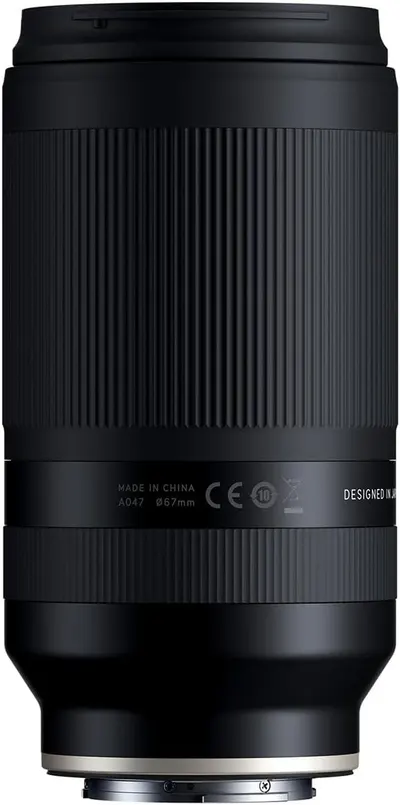 Provides a clean, catalog-style view of the camera lens on a white background with no distractions, allowing shoppers to see the product's physical appearance and design clearly.
