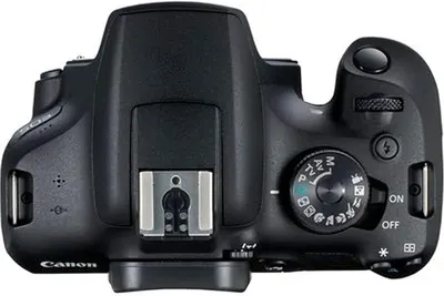 Provides a clean, catalog-style view of the camera from above to show the product's physical appearance, controls, and layout without distractions.