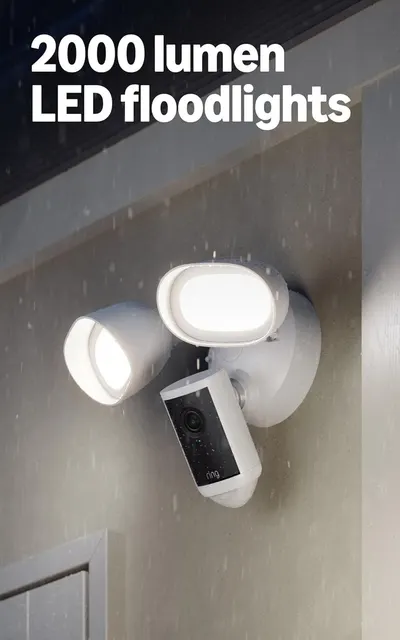 Highlights the high brightness output of the LED floodlights to communicate powerful illumination capability and reassure shoppers about the product's lighting performance. Communicates the key…