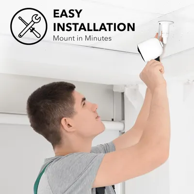 Demonstrates that the product can be installed quickly and easily in minutes, reassuring shoppers that setup is simple and requires minimal effort. Highlights the ease of installation as a key…