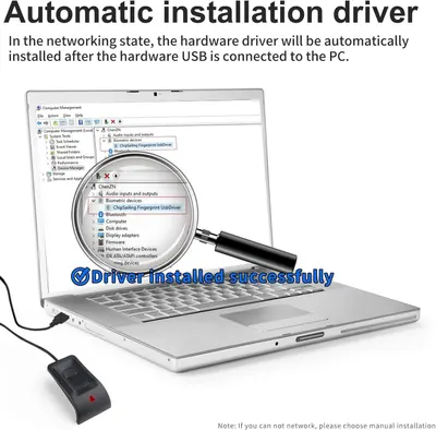 Explains how the product's driver is automatically installed when the USB device is connected to a PC, reassuring shoppers about ease of setup and plug-and-play functionality. Highlights the…