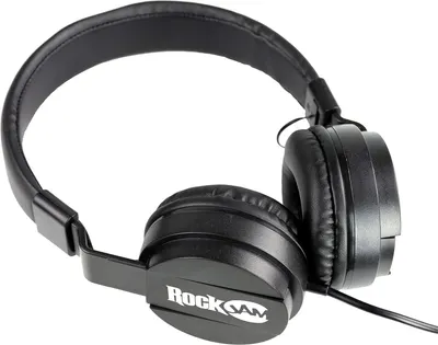 Provides a clean, catalog-style product image showing the headphones from a clear angle, allowing shoppers to see the product design, brand logo, and physical appearance without distractions.