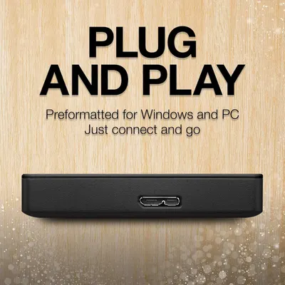 Communicates that the product is preformatted and requires no complex installation—just connect it to a Windows PC and start using it immediately, emphasizing ease of use and convenience. Highlights…