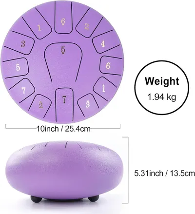 Communicates the exact physical size and weight of the product to help shoppers understand its portability and space requirements.