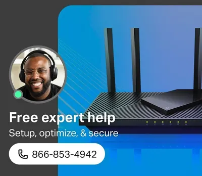 Communicates that customers can access free expert help for setup, optimization, and security, providing reassurance and reducing purchase anxiety by offering professional support.
