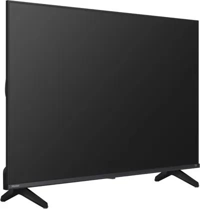 Provides a clean, catalog-style view of the television on a white background to show the product's physical appearance and design without distractions.
