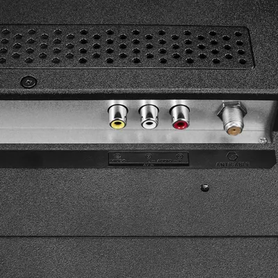 Highlights the physical connection ports and input/output options available on the device, showing shoppers exactly what connectivity features are included and where they are located.