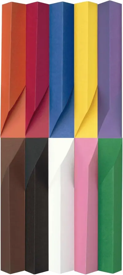 Showcases the full range of color options available in the product line, helping shoppers understand the variety and choose their preferred color.