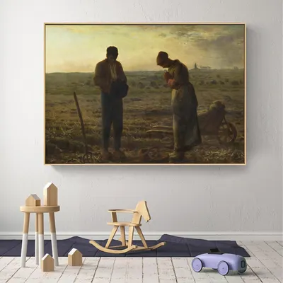 Demonstrates how the art print looks when displayed in a real home setting, helping shoppers visualize the product in their own space.